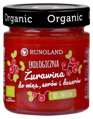 CRANBERRY VOOR VLEES BIO 200 g - RUNOLAND