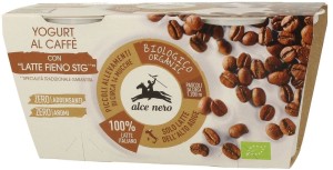 KAFFEE JOGHURT BIO 2 x 125 g - ALCE NERO