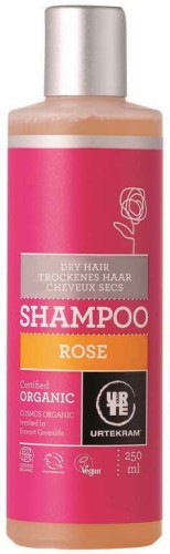 Rozenshampoo voor droog haar BIO 250 ml Urtekram