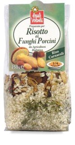 Risotto with porcini mushrooms BIO 250 g Baule Volante