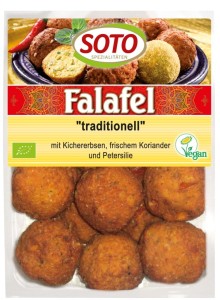 Vegan falafels BIO 220g Soto