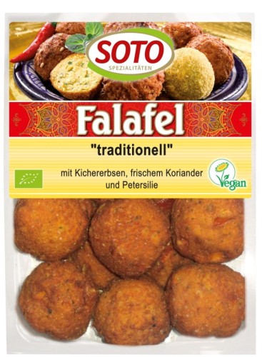 Vegan falafels BIO 220g Soto