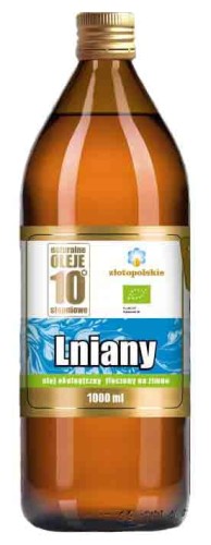 LIJNZAAD OLIE KOUDGEPERST BIO 1000 ml - POOLS GOUD