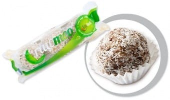 Rawmeo pralines coconut Raw Gluten-free BIO 57 g - LIFEFOOD