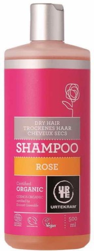 Rose shampoo for dry hair BIO 500 ml Urtekram