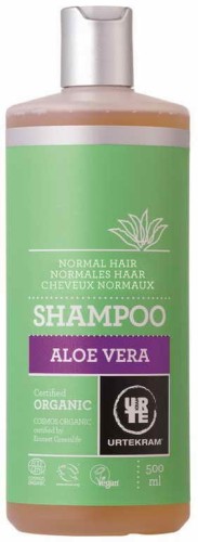 Shampooing à l'aloès pour cheveux normaux  BIO 500 ml Urtekram