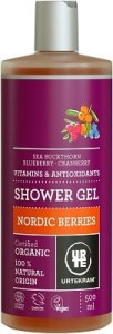 Gel douche Baies Nordiques BIO 500 ml Urtekram