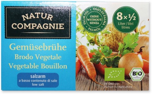 BROTH - ROZENBLOKJES MET VERMINDERD BIOZOUT 68 g - NATUR COMPAGNIE