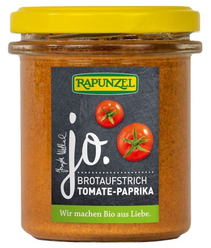 TOMATO-PAPRIKA PASTE WITH CASHEWS (JAR) BIO 140 g - RAPUNZEL