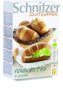Glutenvrije laugenbroodjes om te bakken BIO 250 g Schnitzer