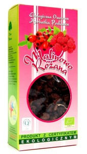 RASPBERRY-ROSE TEA BIO 100 g - DARY NATURY