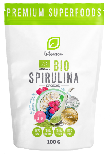 Spirulina BIO poeder 100g Intenson