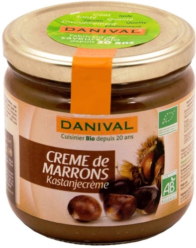 EDIBLE CHESTNUTS CREAM BIO 380 g - DANIVAL