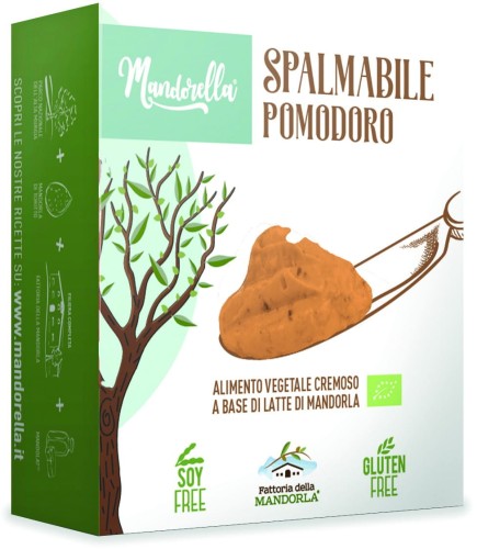 Almond paste for spreading with dried tomatoes BIO 180 g Fattoria Della Mandorla