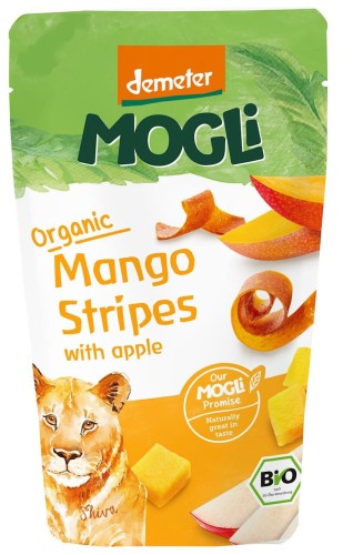 APPLE-MANGO SNACK BIO 25 g - MOGLI