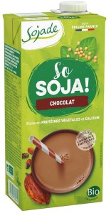SOY-CHOCOLATE DRINK WITH CALCIUM FROM SEA ALGAE GLUTEN-FREE BIO 1 L - SOJADE
