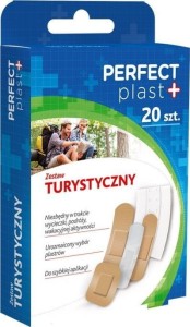 PLASTER WITH DRESSING TOURIST SET 20 pcs - PERFECT PLAST