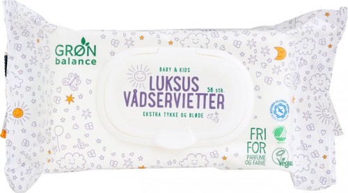 WET WIPES FOR CHILDREN AND BABIES 56 pcs - GRON BALANCE