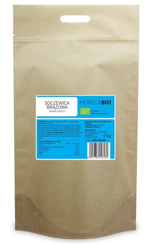 BIO BRUINE LENZEN 5 kg - HORECA