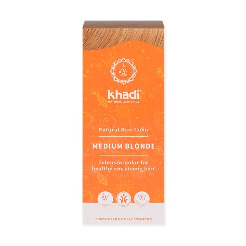 Henné - Blond Moyen 100g - Khadi