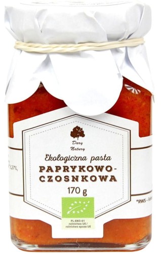 GRALIC- PAPRIKA PASTE BIO 170 g - DARY NATURY