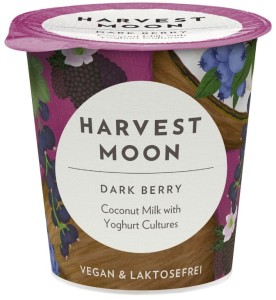 COCONUT DESSERT WITH FOREST FRUITS GLUTEN-FREE BIO 125 g - HARVEST MOON