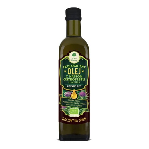 OLEJ Z NASION OSTROPESTU PLAMISTEGO BIO 250 ml - DARY NATURY