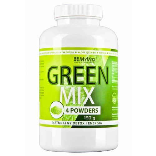 Green Mix 4 poeders Detox en Energie - 150g MyVita