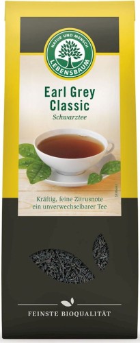 THÉ À FEUILLES GRIS EARL BIO 100 g - LEBENSBAUM