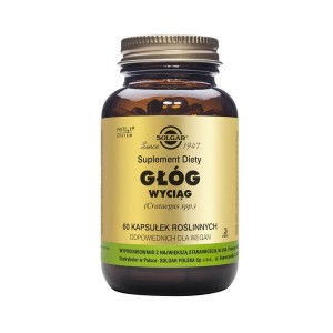 Hawthorn extract Crataegus spp. 60 capsules Solgar
