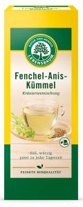 TEA FENNEL - ANISE- CUMIN BIO 20 x 2,5 g - LEBENSBAUM