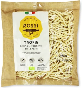 TROPHÉES BIO PÂTES (SEMOULE FRAÎCHE) 250 g - PASTA FRESCA ROSSI