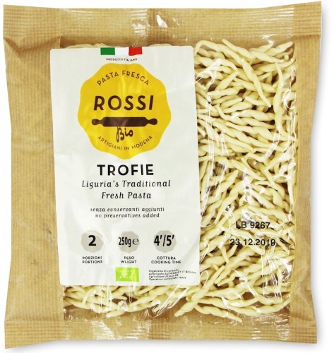 TROPHÉES BIO PÂTES (SEMOULE FRAÎCHE) 250 g - PASTA FRESCA ROSSI