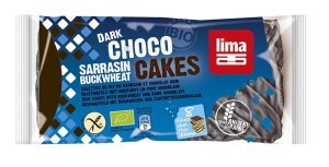 GAUFRES AU RIZ AVEC SEAU ET CHOCOLAT AMER BIO SANS GLUTEN 90 g - LIMA