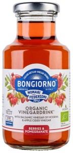 BERRY FRUITS AND POMEGRANATE FLAVORED DRINK WITH MODENA BALSAMIC VINEGAR BIO 250 ml - BONGIORNO