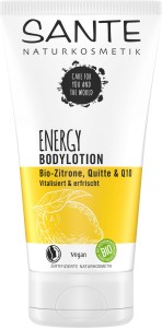 BODY LOTION ENERGY LEMON PIGWA AND COENZYME Q10 ECO 150 ml - SANTE