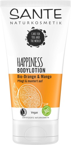 HAPPINESS BODY LOTION ORANJE EN MANGO ECO 150 ml - SANTE