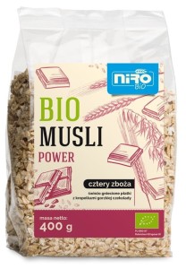 MUSLI 4 CÉRÉALES AU CHOCOLAT BIO 400 g - NIRO