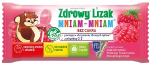 Lizak malina 6g Zdrowy Lizak