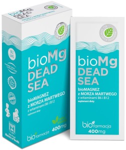 MAGNESIUM FROM THE DEAD SEA WITH VITAMINS B6 + B12 7 SACHETS - BIOFARMACJA
