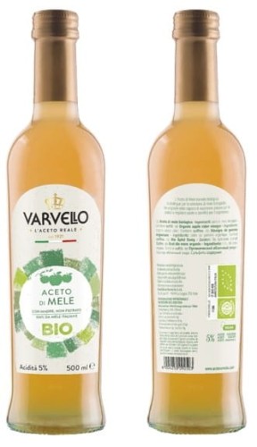 CIDER VINEGAR UNFILTERED BIO 500 ml - VARVELLO