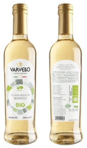 BALSAMIC VINEGAR CONDIMENTO BIANCO BIO 500 ml - VARVELLO