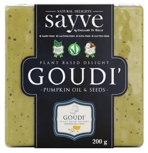 Produit vegan aux pois chiches, arrow-root et potiron, sans lactose sans gluten Bio 200 g - Sayve