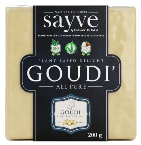 VEGAN PRODUCT WITH CHICKPEA AND ARROWROOT LACTOSE-FREE GLUTEN-FREE BIO 200 g - SAYVE