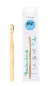 Une brosse à dents pour enfants, bambou ultra doux - Dent Tabs