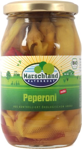 PEPERONI PEPERONI IN PICKLE BIO 320 g (150 g) - MARSCHLAND NATURKOST