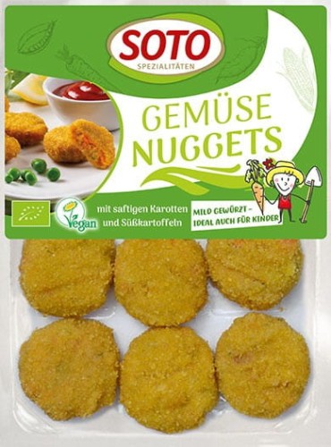 Vegetarian nuggets BIO 150 g Soto