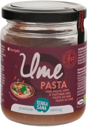 UME PASTE (JAPANESE PLUMS) BIO 250 g - TERRASANA