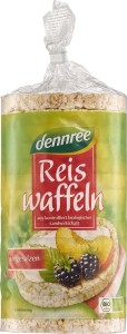 RICE WAFERS WHOLEGRAIN GLUTEN-FREE BIO 100 g - DENNREE