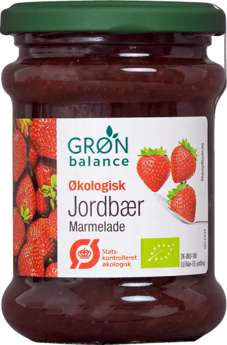 STRAWBERRY JAM BIO 275 g - GRON BALANCE